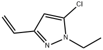 5-Chloro-1-ethyl-3-vinyl-1H-pyrazole 구조식 이미지