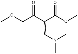 2-Dimethylaminomethylene-4-methoxy-3-oxo-butyric acid methyl ester Structure