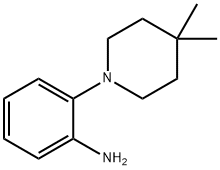 2-(4,4-Dimethyl-1-piperidyl)aniline 구조식 이미지