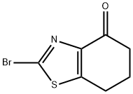 2-bromo-6,7-dihydrobenzo[d]thiazol-4(5H)-one 구조식 이미지