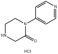 1-(4-pyridinyl)-2-piperazinone dihydrochloride Structure