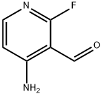 4-Amino-2-fluoronicotinaldehyde 구조식 이미지