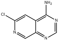 6-chloropyrido[3,4-d]pyrimidin-4-amine 구조식 이미지