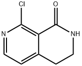 8-chloro-3,4-dihydro-2,7-naphthyridin-1(2H)-one 구조식 이미지