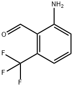 Benzaldehyde, 2-amino-6-(trifluoromethyl)- 구조식 이미지