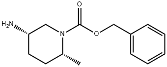 benzyl (2R,5S)-5-amino-2-methylpiperidine-1-carboxylate 구조식 이미지