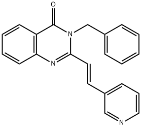 1290541-46-6 3-(Phenylmethyl)-2-[(1E)-2-(3-pyridinyl)ethenyl]-4(3H)-quinazolinone