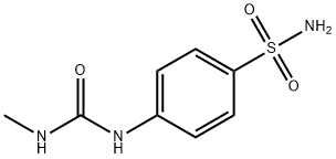 1-METHYL-3-(4-SULFAMOYLPHENYL)UREA Structure