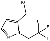 (1-(2,2,2-trifluoroethyl)-1H-pyrazol-5-yl) 구조식 이미지