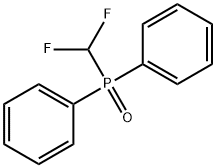 Difluoromethyldiphenylphosphine Oxide 구조식 이미지