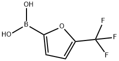 (5-(trifluoromethyl)furan-2-yl)boronic acid 구조식 이미지