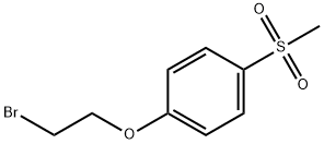 1-(2-bromoethoxy)-4-(methylsulfonyl)benzene Structure
