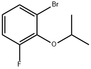 1-Bromo-3-fluoro-2-(propan-2-yloxy)benzene Structure