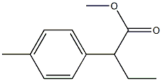 methyl 2-p-tolylbutanoate Structure