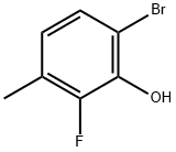 2-Fluoro-3-methyl-6-bromophenol Structure