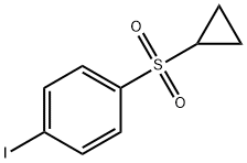 1-(cyclopropylsulfonyl)-4-iodobenzene Structure