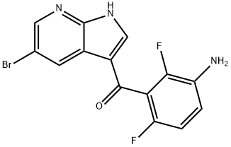 1312941-98-2 (3-Amino-2,6-difluorophenyl)(5-bromo-1H-pyrrolo[2,3-b]pyridin-3-yl)methanone