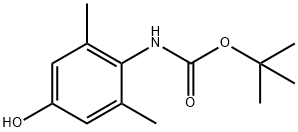 tert-butyl 4-hydroxy-2,6-dimethylphenylcarbamate Structure