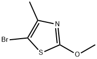 5-bromo-2-methoxy-4-methylthiazole Structure