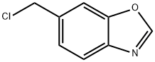 6-(Chloromethyl)benzo[d]oxazole 구조식 이미지
