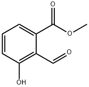 methyl 2-formyl-3-hydroxybenzoate 구조식 이미지