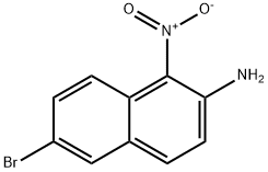 6-bromo-1-nitronaphthalen-2-amine 구조식 이미지