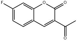 3-acetyl-7-fluoro-2H-chromen-2-one Structure