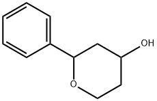 2-phenyl-tetrahydro-2H-pyran-4-ol Structure