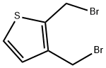 2,3-bis(bromomethyl)Thiophene 구조식 이미지