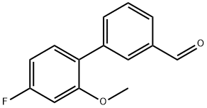 4'-Fluoro-2'-methoxybiphenyl-3-carbaldehyde Structure