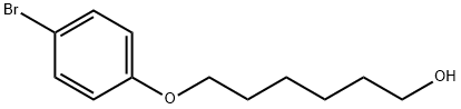 6-(4-bromophenoxy)-1-Hexanol 구조식 이미지