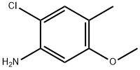 2-Chloro-5-methoxy-4-methyl-phenylamine 구조식 이미지