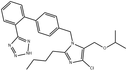 1332713-64-0 5-(4'-((2-butyl-4-chloro-5-(isopropoxymethyl)-1H-imidazol-1-yl)methyl)-[1,1'-biphenyl]-2-yl)-1H-tetrazole