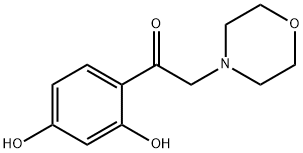 1-(2,4-dihydroxyphenyl)-2-(morpholin-4-yl)ethanone Structure