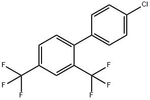 4'-Chloro-2,4-bis(trifluoromethyl)-1,1'-biphenyl Structure