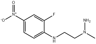 2-fluoro-N-(2-(1-methylhydrazinyl)ethyl)-4-nitroaniline(WXG00212) 구조식 이미지