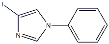 4-Iodo-1-phenyl-1H-imidazole Structure