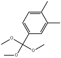 1,2-Dimethyl-4-(trimethoxymethyl)benzene Structure