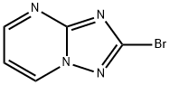 2-브로모[1,2,4]트라이아졸로[1,5-a]피리미딘 구조식 이미지