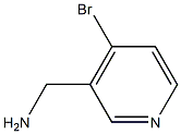 4-bromo-3-Pyridinemethanamine Structure