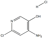 4-Amino-6-chloropyridin-3-ol hydrochloride Structure