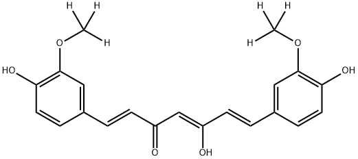 1335198-02-1 (1E,4Z,6E)-5-Hydroxy-1,7-bis[4-hydroxy-3-(methoxy-D3)phenyl]-1,4,6-heptatrien-3-one