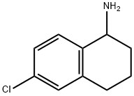 6-CHLORO-1,2,3,4-TETRAHYDRONAPHTHALEN-1-AMINE Structure
