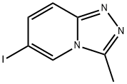 6-Iodo-3-methyl-[1,2,4]triazolo[4,3-a]pyridine 구조식 이미지