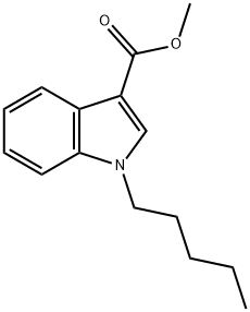 methyl-1-pentyl-1H-indole-3-Carboxylate 구조식 이미지