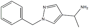 1-(1-Benzyl-1H-pyrazol-4-yl)-ethylamine Structure