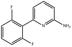 6-(2,6-difluorophenyl)pyridin-2-amine Structure