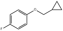 1-(Cyclopropylmethoxy)-4-Fluorobenzene Structure