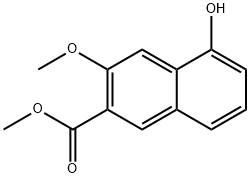 5-Hydroxy-3-Methoxy-Naphthalene-2-Carboxylic Acid Methyl Ester Structure