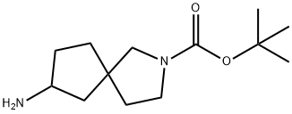 tert-butyl 7-amino-2-azaspiro[4.4]nonane-2-carboxylate Structure